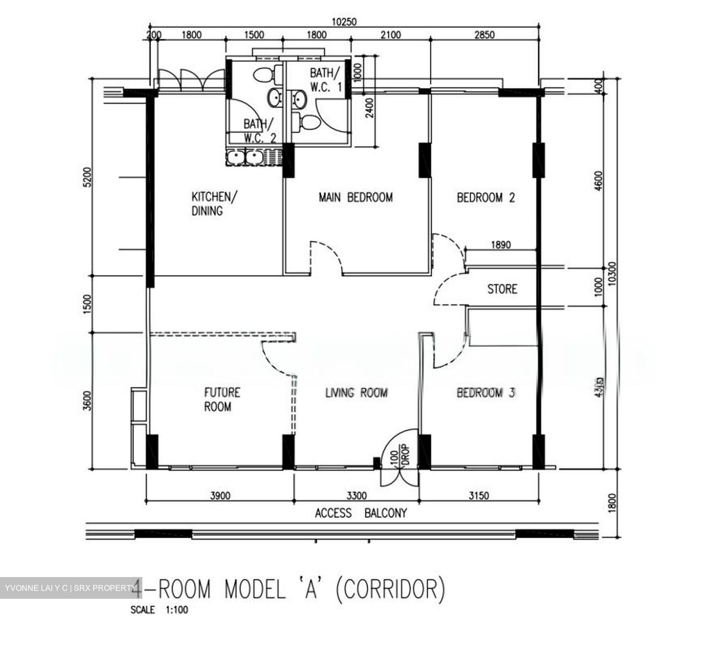 Blk 430 Choa Chu Kang Avenue 4 (Choa Chu Kang), HDB 4 Rooms #564124791